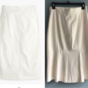 J Crew Pencil Skirt bi-stretch cotton